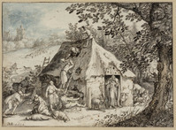 O 057
<br/>
De Goede Herder
<br/>
<em>Vinckboons, David I (1576-1633)</em>